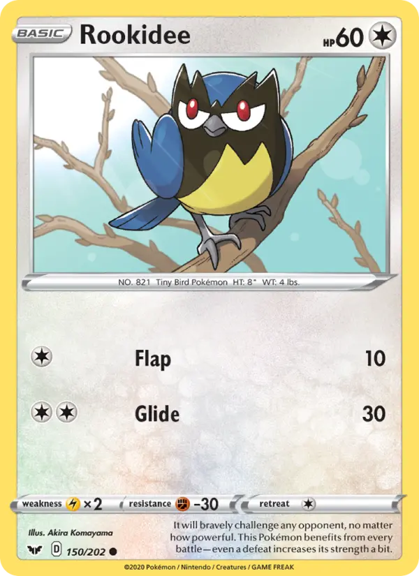 Rookidee — Sword & Shield card #150