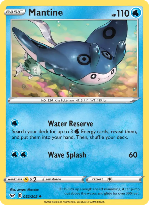 Mantine — Sword & Shield card #52
