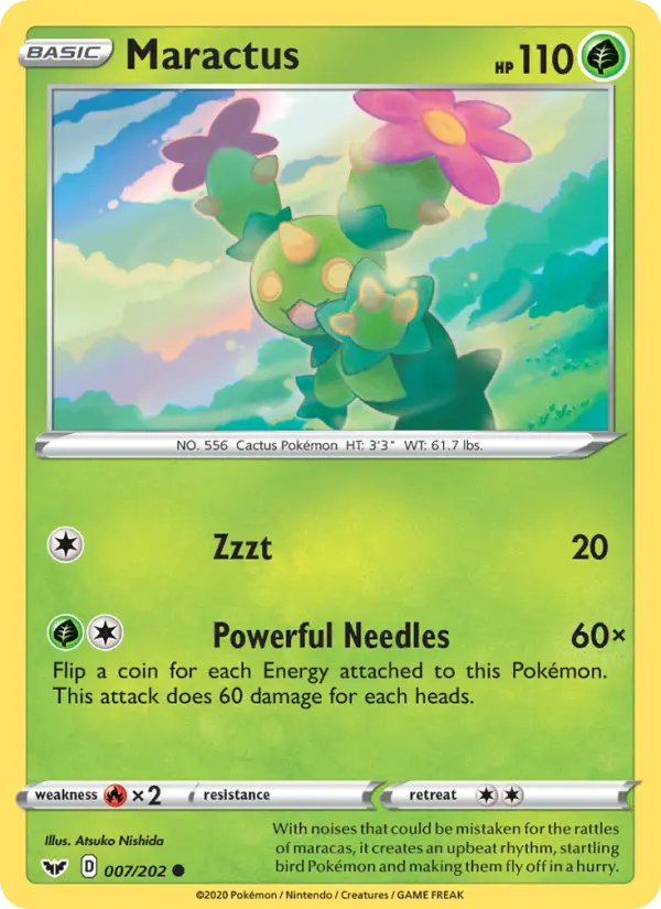 Maractus — Sword & Shield card #7