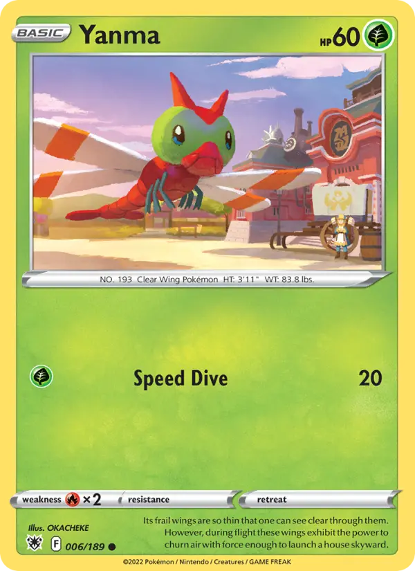 Yanma — Astral Radiance card #006