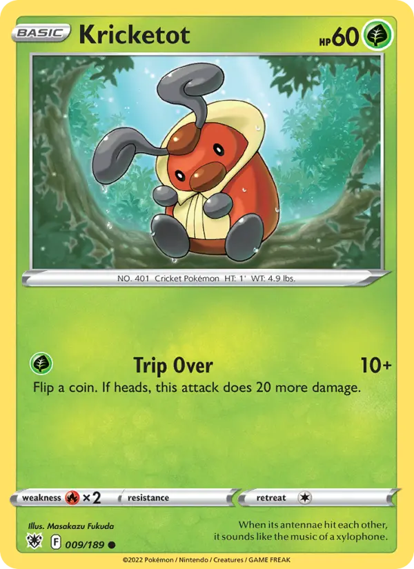 Kricketot — Astral Radiance card #009