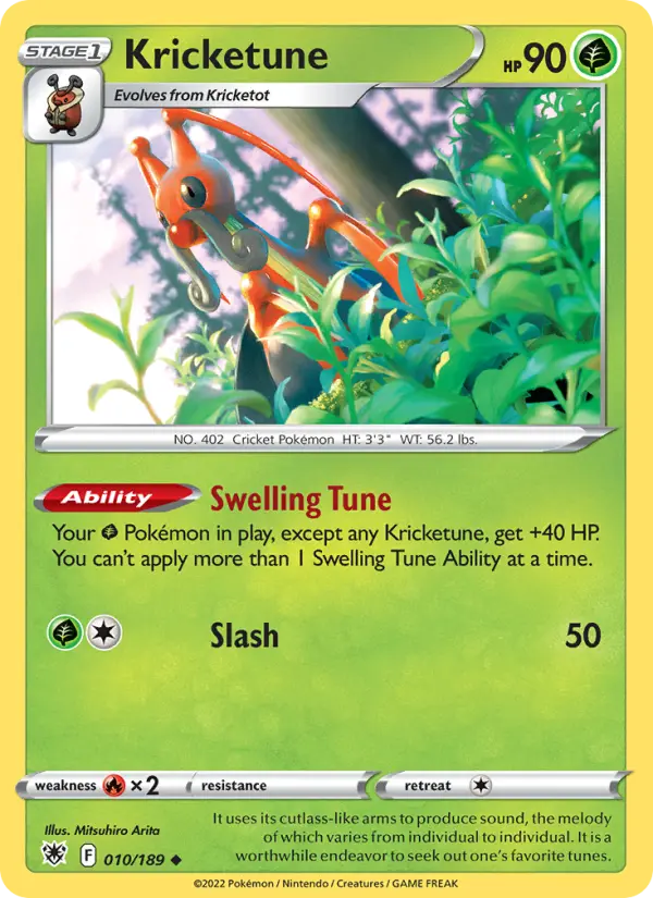 Kricketune — Astral Radiance card #010