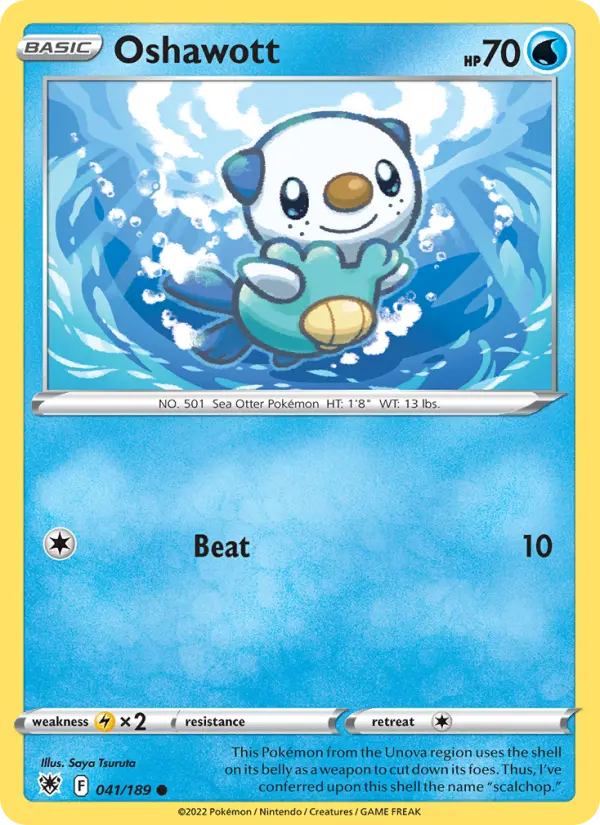 Oshawott — Astral Radiance card #041