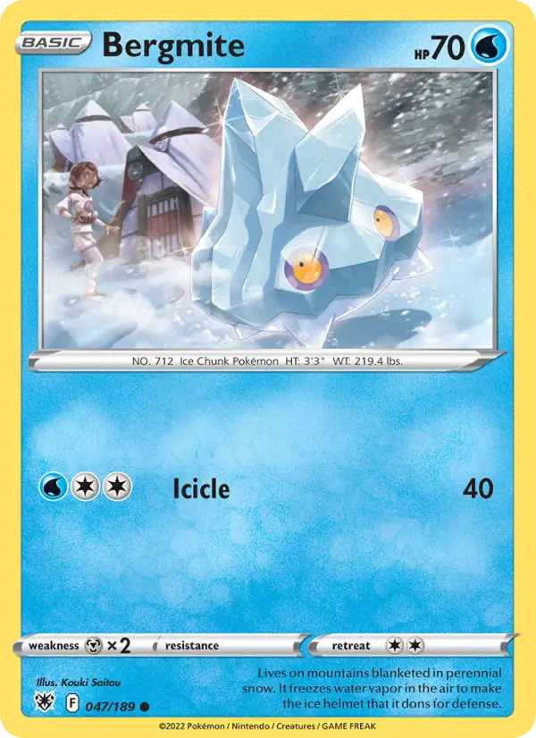 Bergmite — Astral Radiance card #047