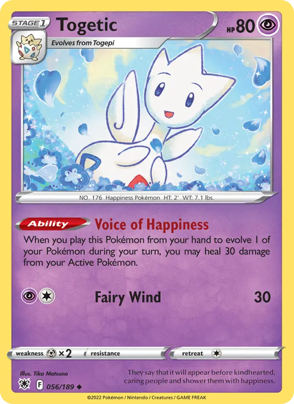 Togetic — Astral Radiance card #056