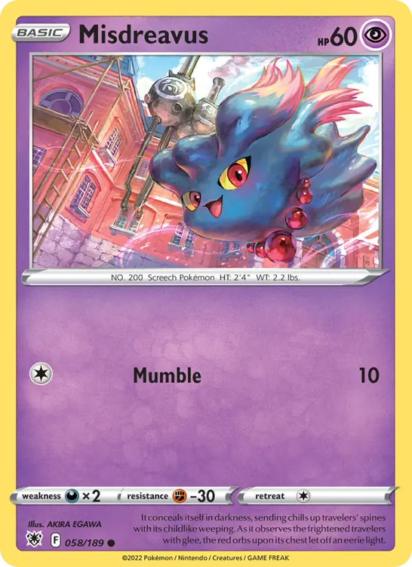Misdreavus — Astral Radiance card #058