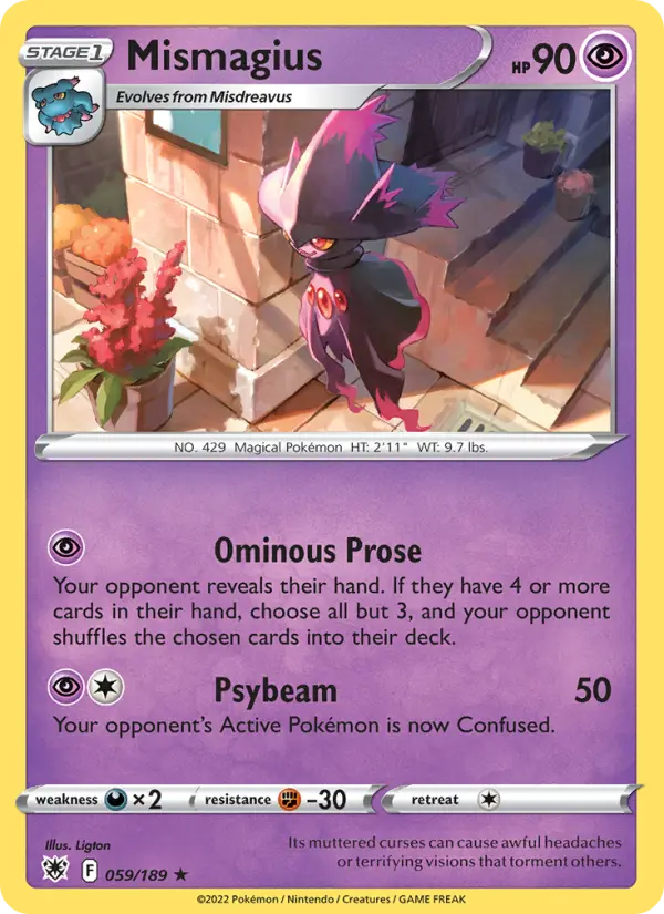 Mismagius — Astral Radiance card #059