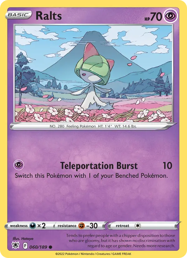 Ralts — Astral Radiance card #060