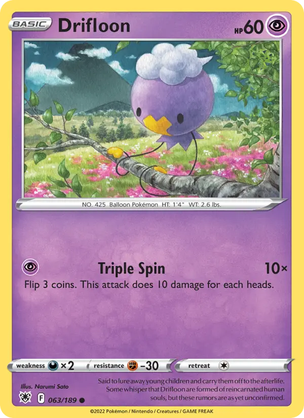 Drifloon — Astral Radiance card #063