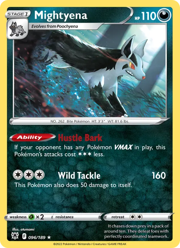 Mightyena — Astral Radiance card #096