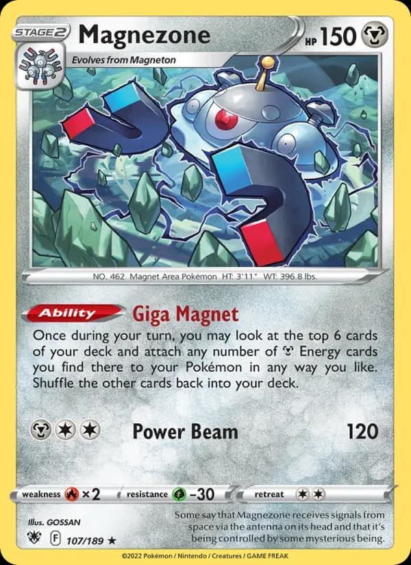 Magnezone — Astral Radiance card #107