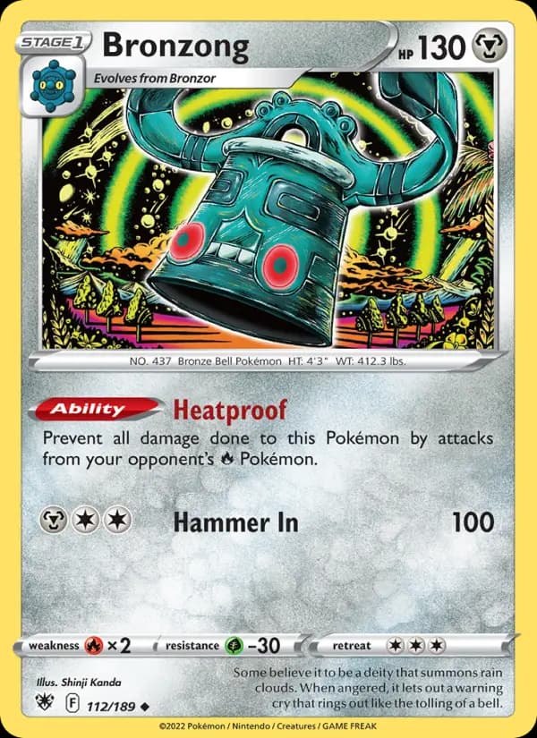 Bronzong — Astral Radiance card #112