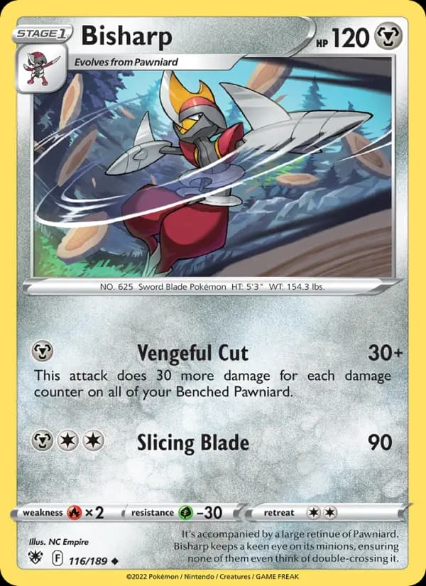 Bisharp — Astral Radiance card #116