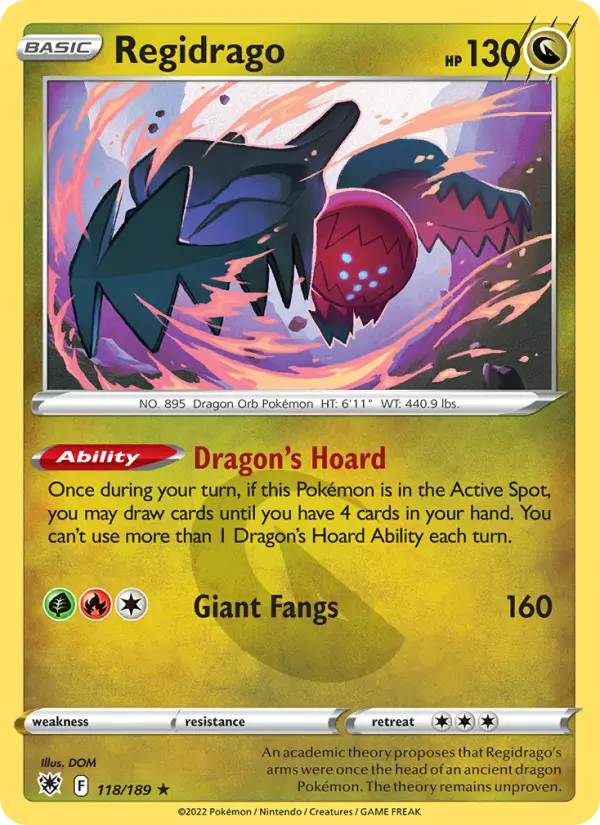 Regidrago — Astral Radiance card #118