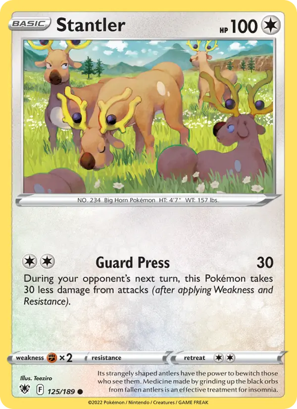 Stantler — Astral Radiance card #125