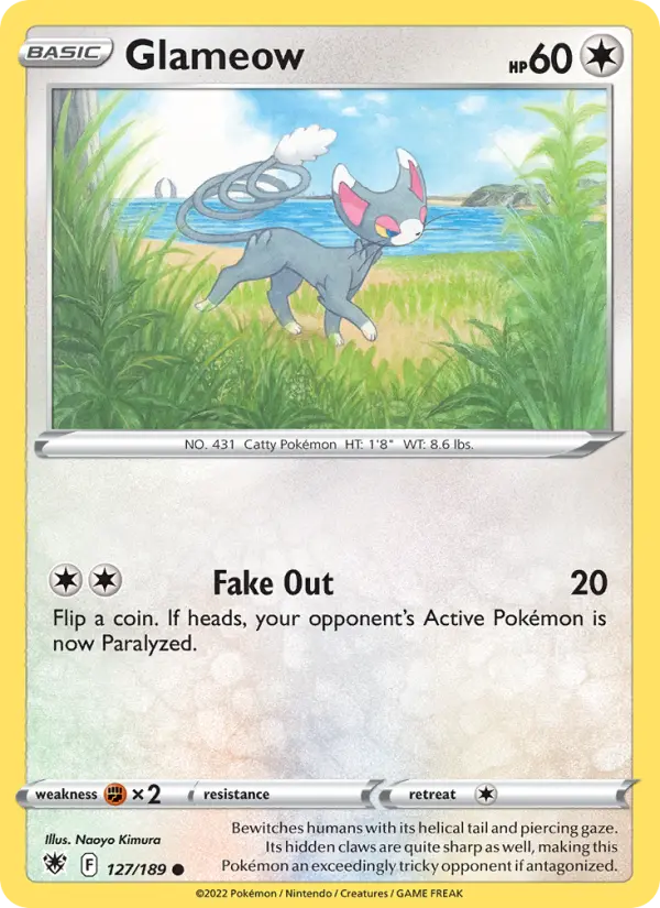 Glameow — Astral Radiance card #127