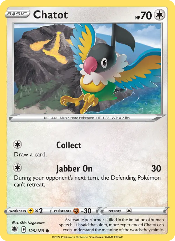 Chatot — Astral Radiance card #129