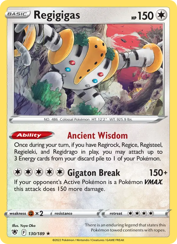 Regigigas — Astral Radiance card #130