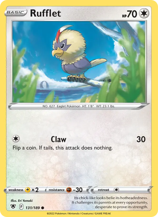 Rufflet — Astral Radiance card #131