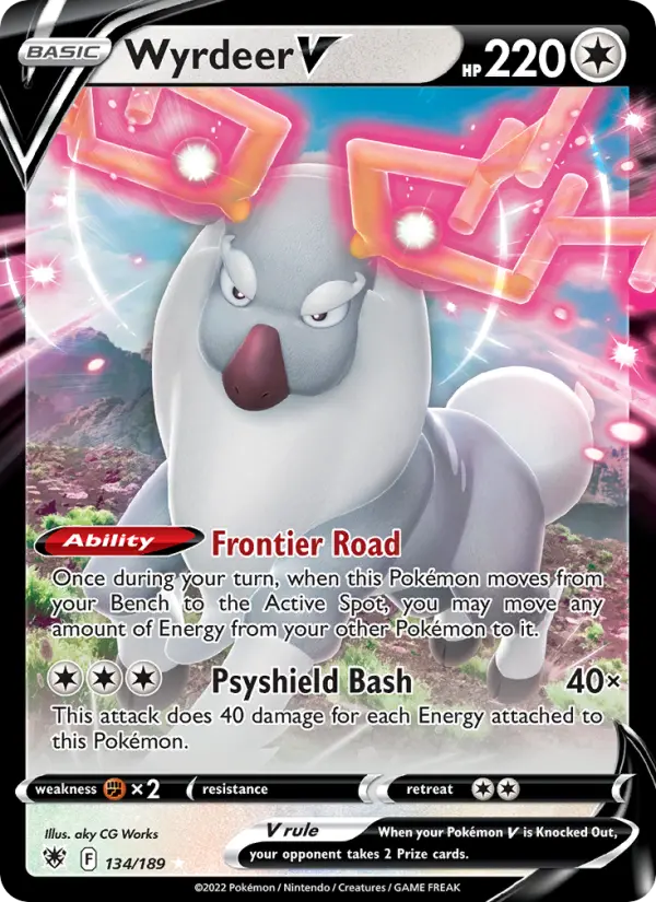 Wyrdeer V — Astral Radiance card #134
