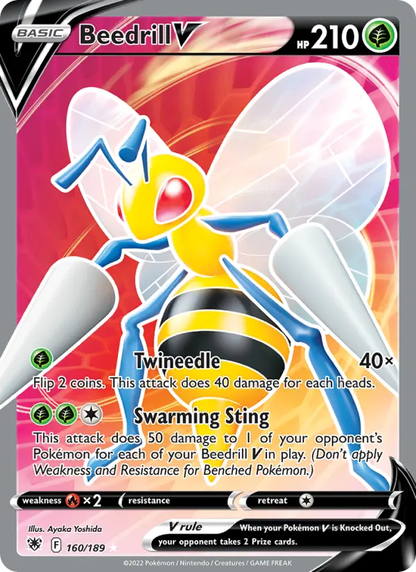 Beedrill V — Astral Radiance card #160