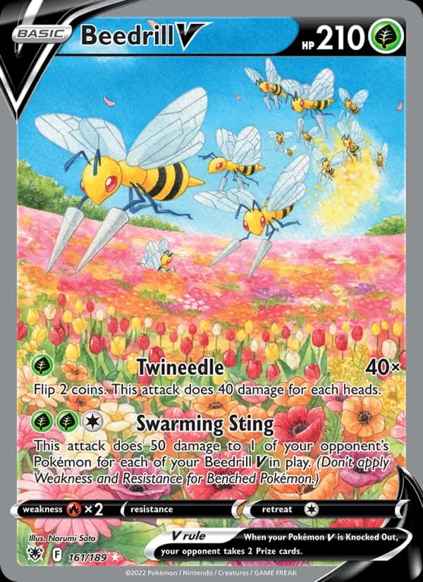 Beedrill V — Astral Radiance card #161