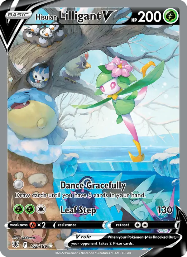 Hisuian Lilligant V — Astral Radiance card #163