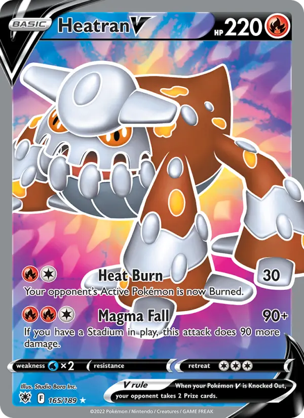 Heatran V — Astral Radiance card #165