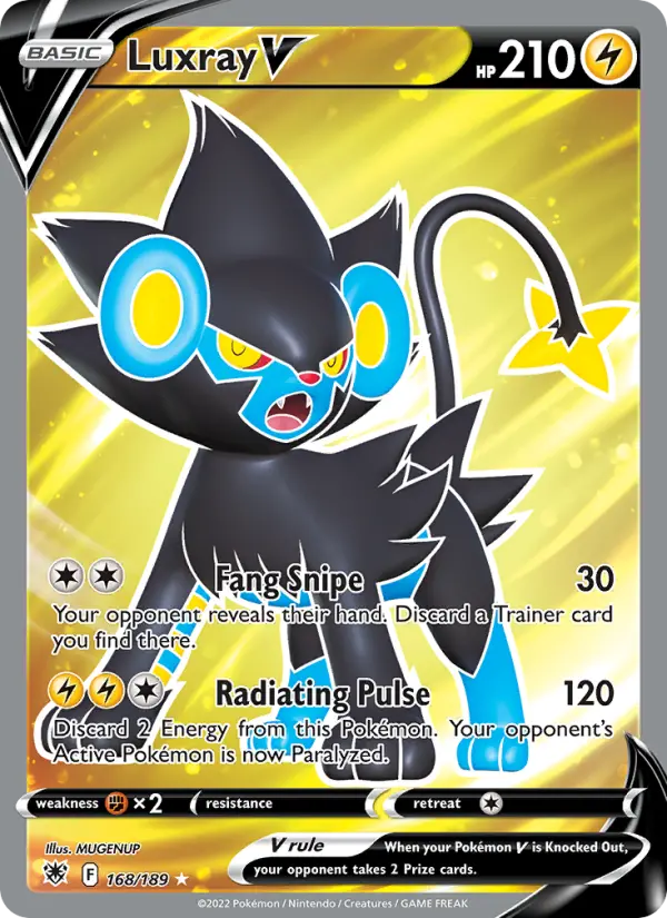 Luxray V — Astral Radiance card #168