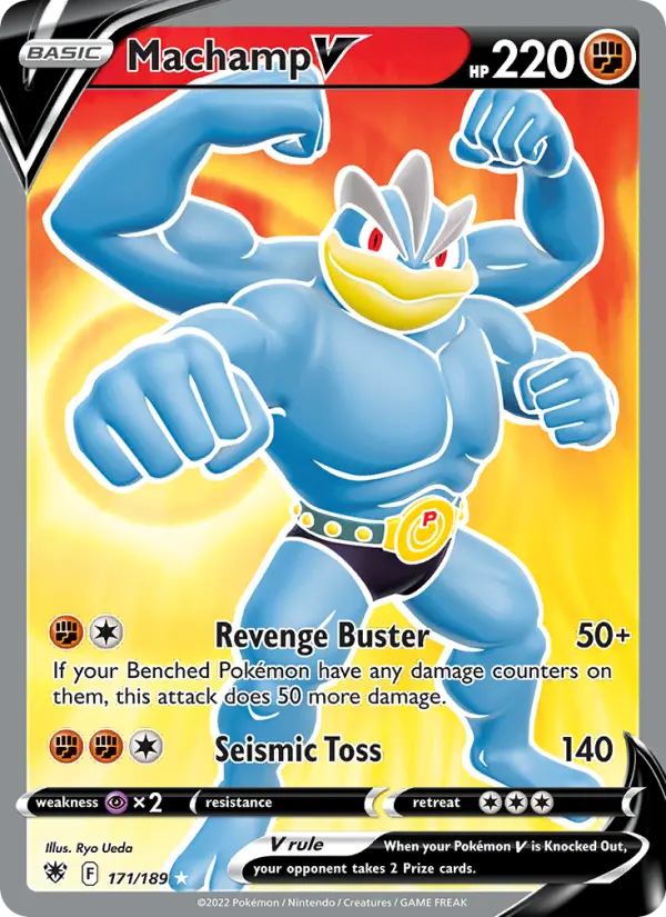 Machamp V — Astral Radiance card #171