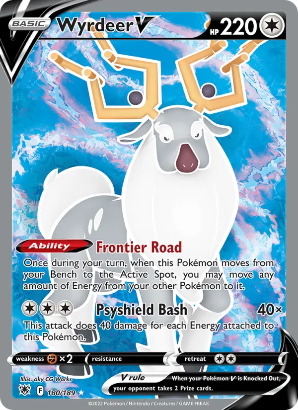 Wyrdeer V — Astral Radiance card #180