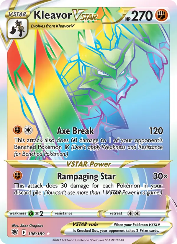Kleavor VSTAR — Astral Radiance card #196