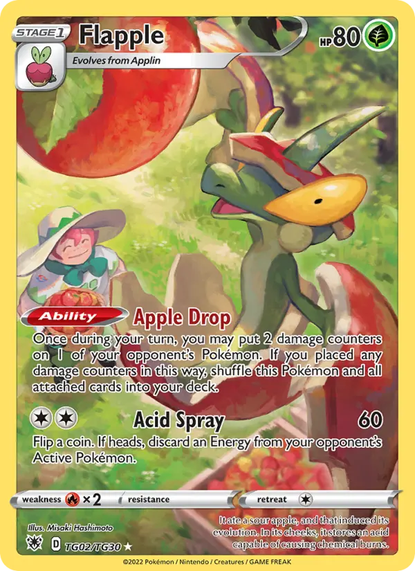 Flapple — Astral Radiance card #TG02