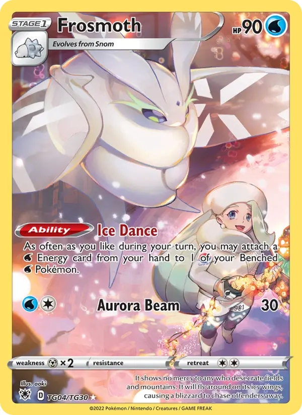 Frosmoth — Astral Radiance card #TG04