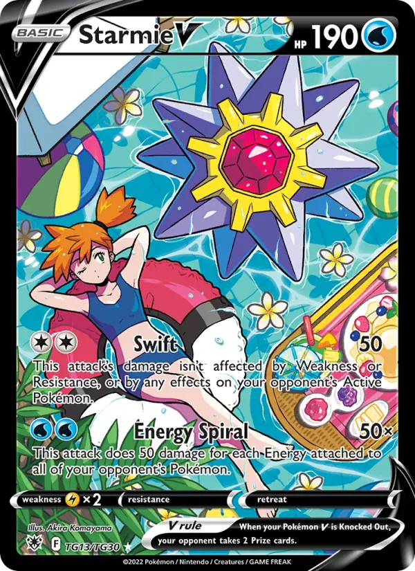 Starmie V — Astral Radiance card #TG13