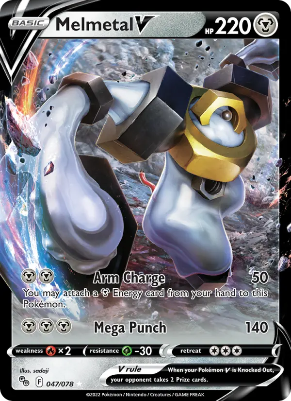 Melmetal V — Pokémon GO card #047