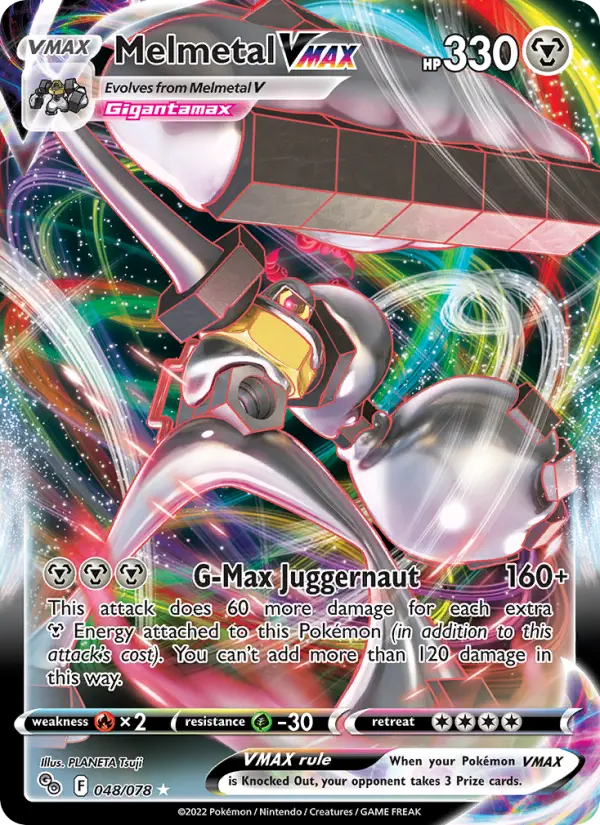 Melmetal VMAX — Pokémon GO card #048