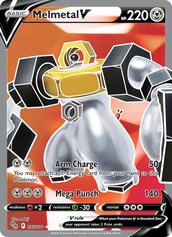 Melmetal V — Pokémon GO card #075