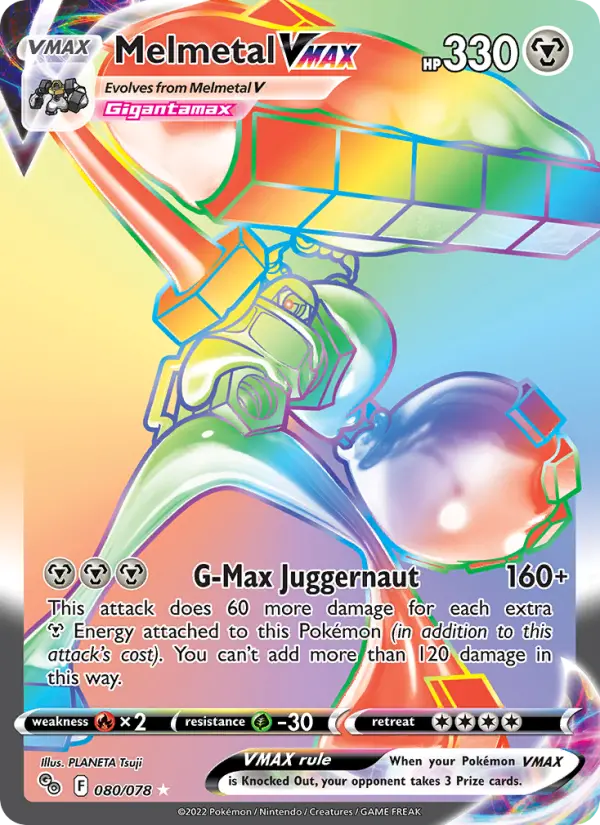 Melmetal VMAX — Pokémon GO card #080