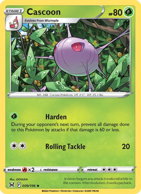Cascoon — Lost Origin card #009