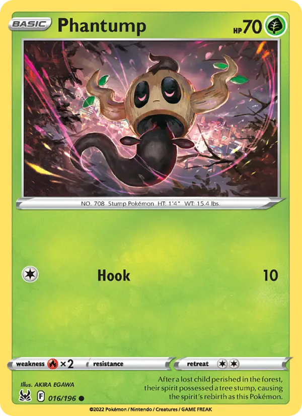 Phantump — Lost Origin card #016