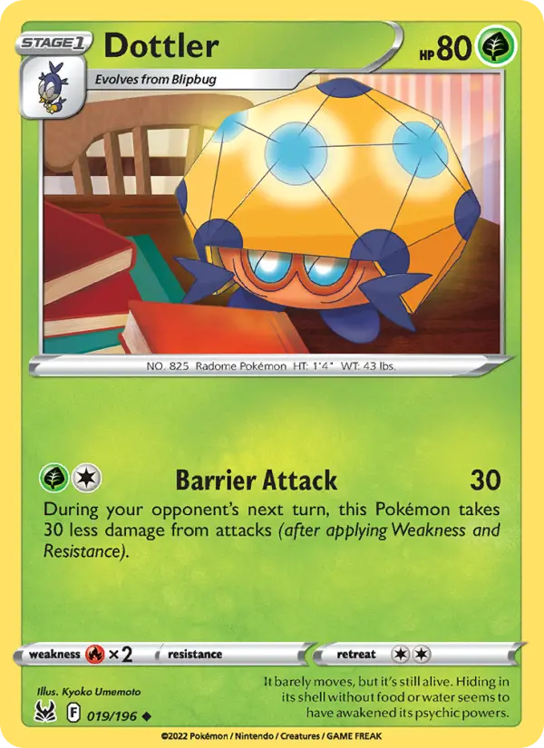 Dottler — Lost Origin card #019