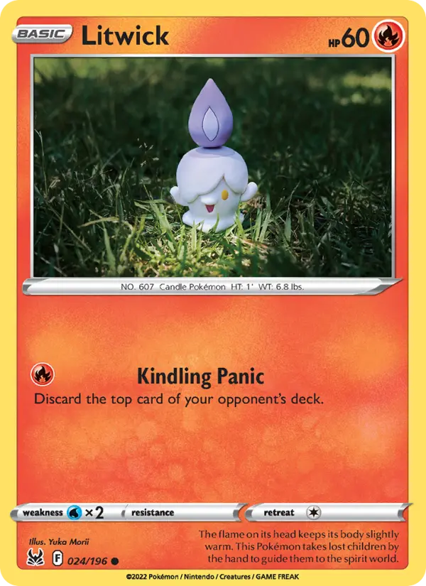 Litwick — Lost Origin card #024