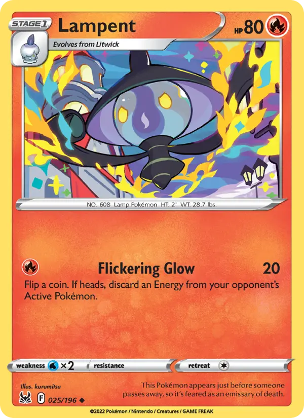 Lampent — Lost Origin card #025