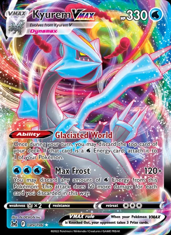 Kyurem VMAX — Lost Origin card #049