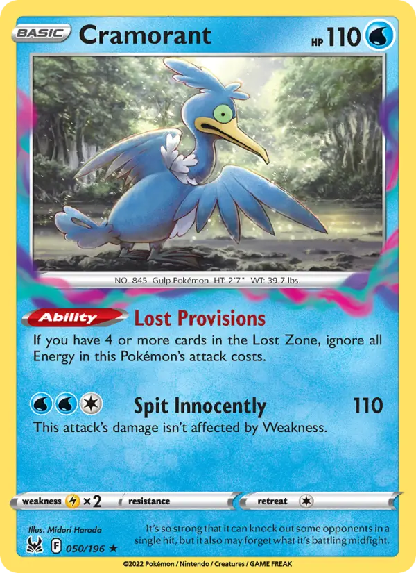 Cramorant — Lost Origin card #050