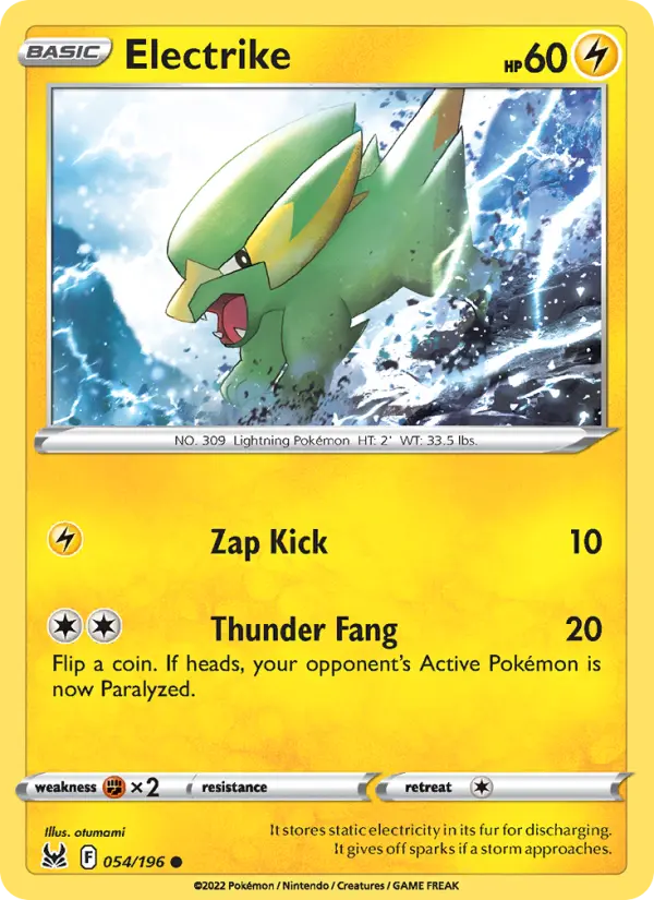 Electrike — Lost Origin card #054