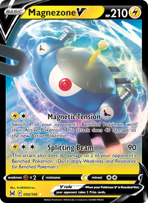 Magnezone V — Lost Origin card #056