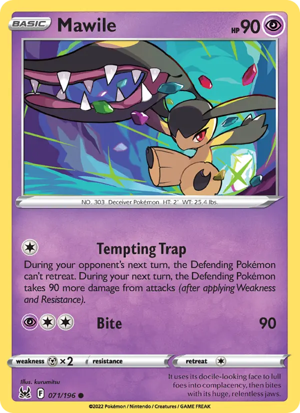 Mawile — Lost Origin card #071