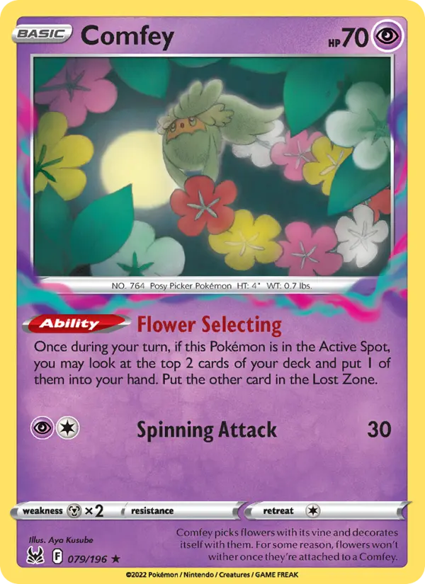 Comfey — Lost Origin card #079